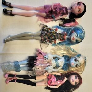 Monster High 4 Doll Set